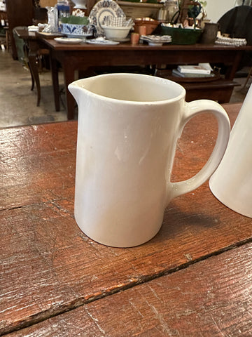 Small White Cream Pitcher