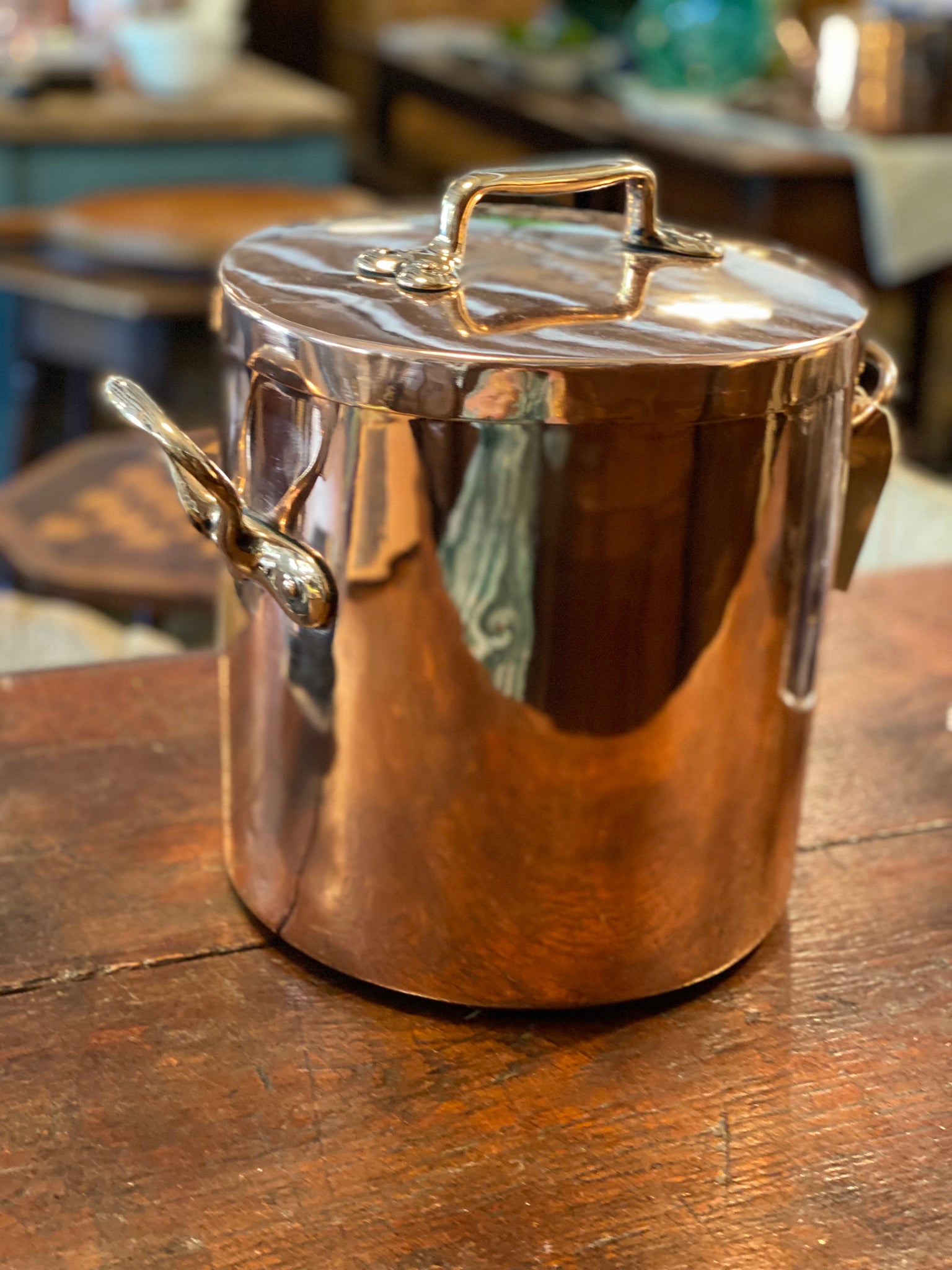 Copper Pot with Lid