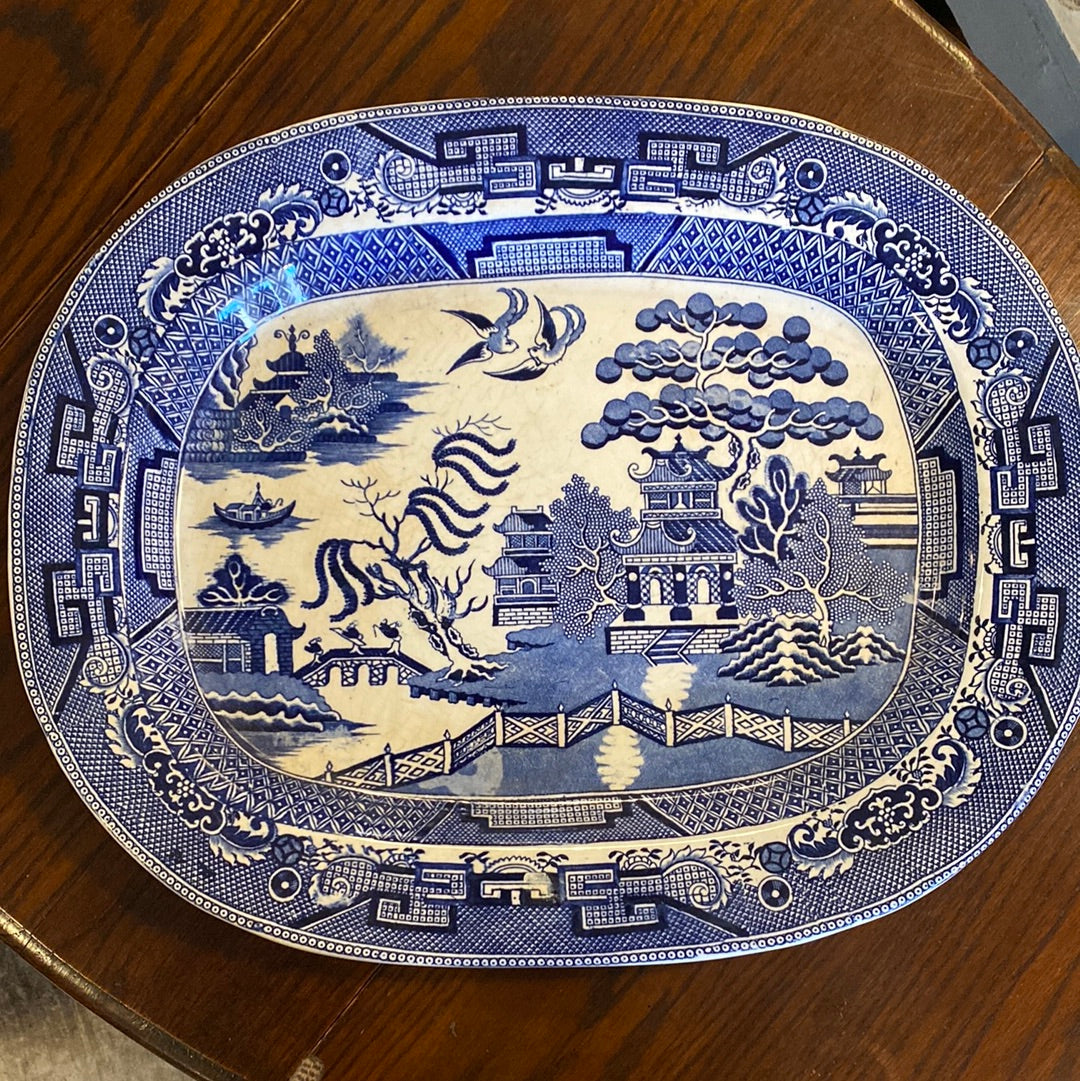 Blue Willow Platter