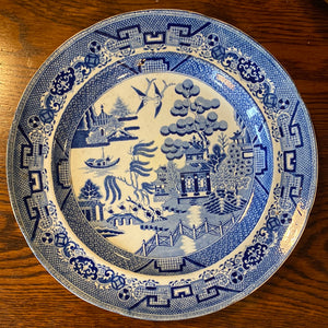 Blue Willow Plate