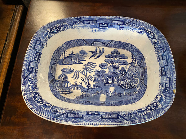 Blue Willow Vegetable Bowl