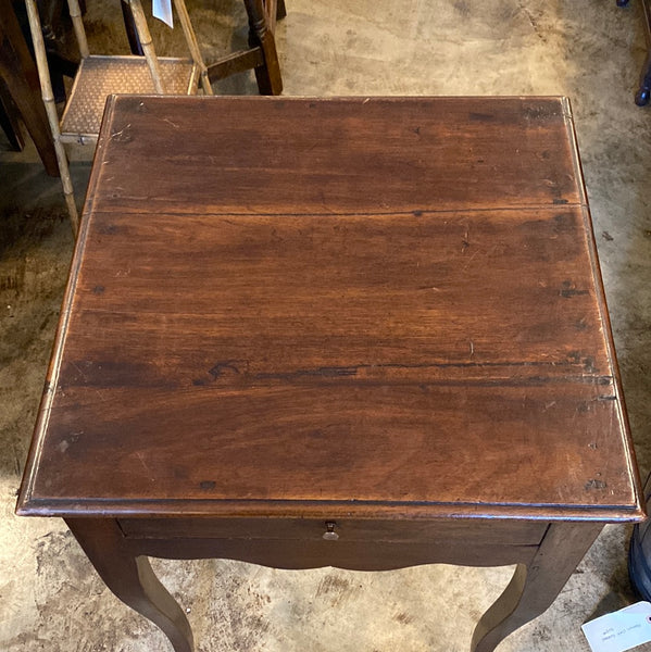French Walnut Lamp Table