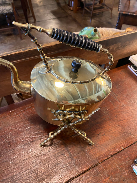 Brass Teapot on Stand