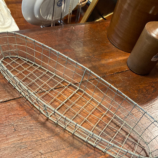 Long Oval Wire Basket