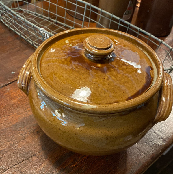 Earthenware Serving Bowl with Lid