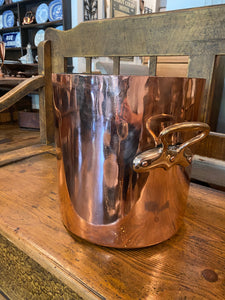 French Copper Stock Pot