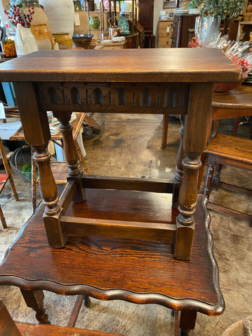 English Oak Joint Stool