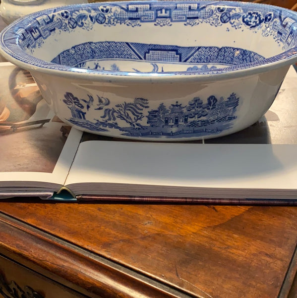 Blue Willow Vegetable Bowl