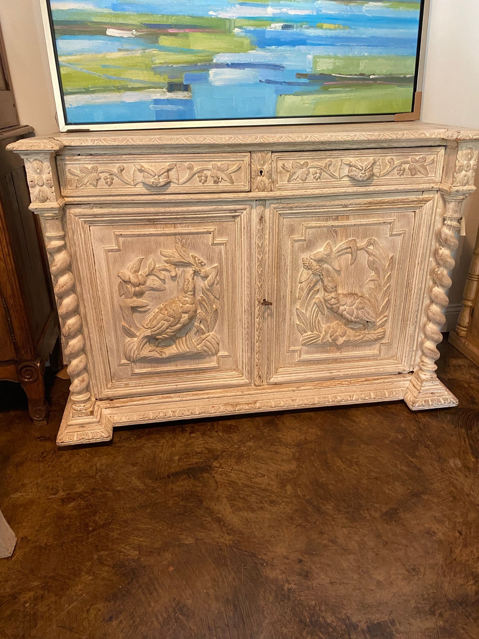 French Carved Buffet